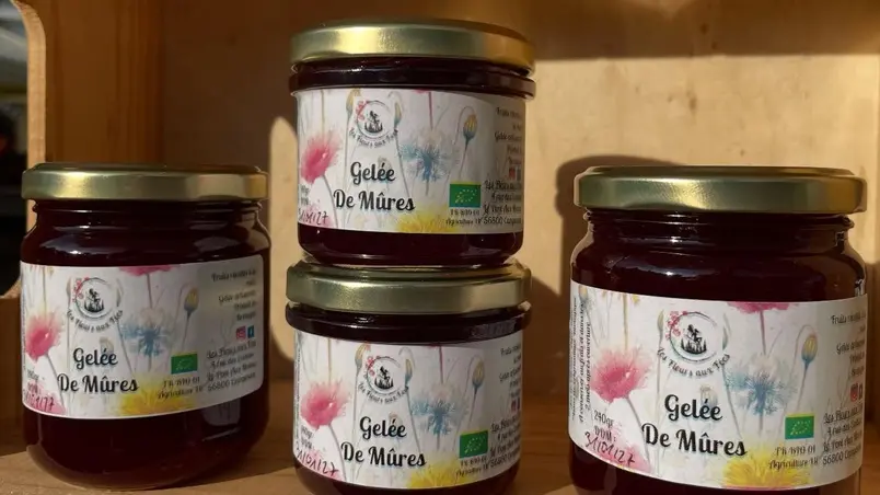 production fleurs aromatiques - médicinales - gelées - Campénéac