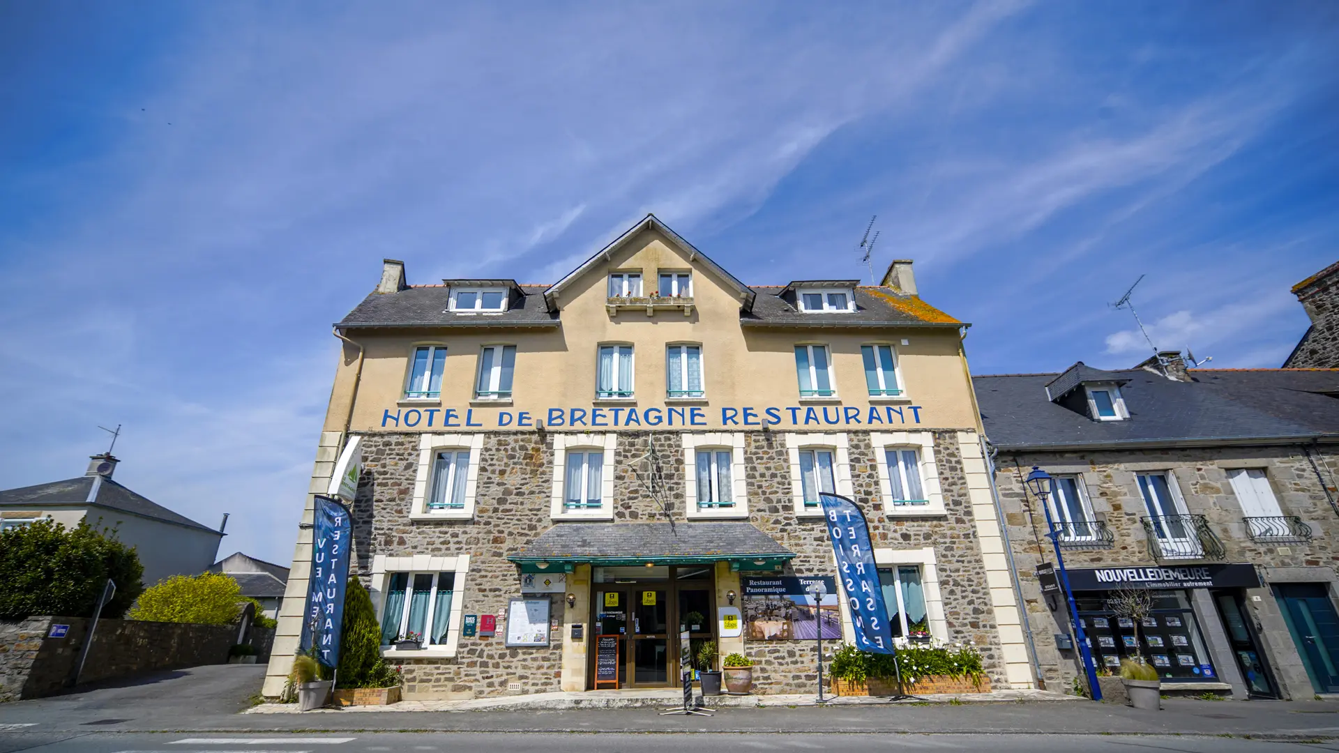 Hôtel-restaurant le Bretagne Le Vivier-sur-Mer