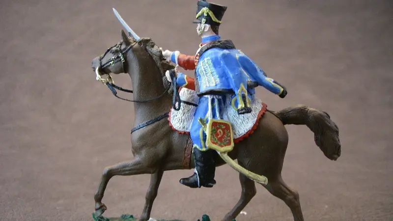 Atelier du soldat de plomb - artisan d'art - Hussard - Ploërmel - Morbihan