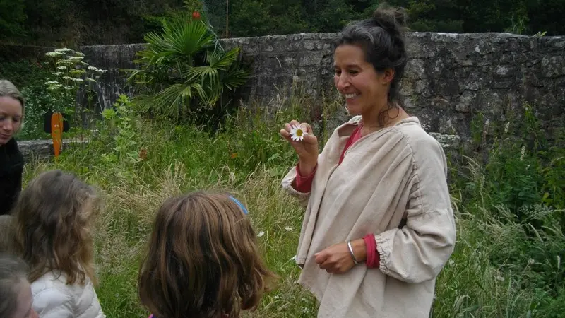 La druidesse et une marguerite