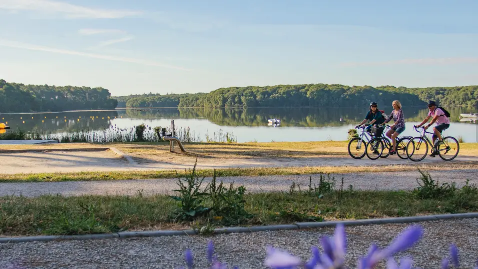 lac de Trémelin vélo Iffendic - Office de tourisme Montfort Communauté