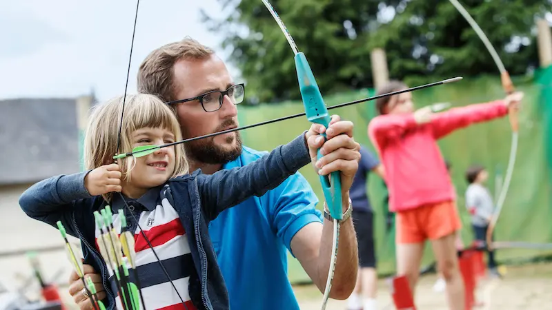 les_ormes_tir_a_l_arc_- Camping Les Ormes Domaine & Resort - Epiniac