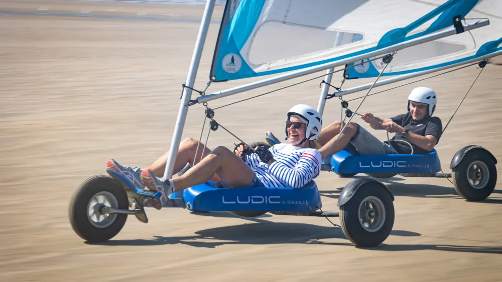 Char à voile du bout du monde