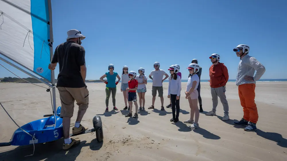 Char à voile du bout du monde