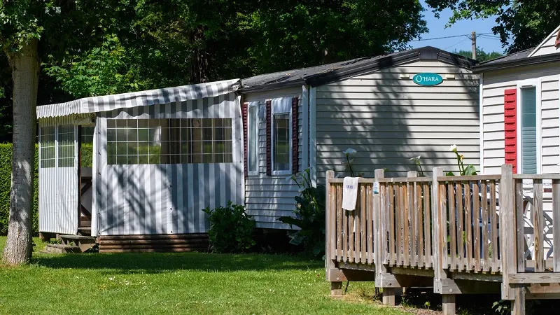 Mobil home - Camping du Lac - Taupont - Brocéliande - Bretagne