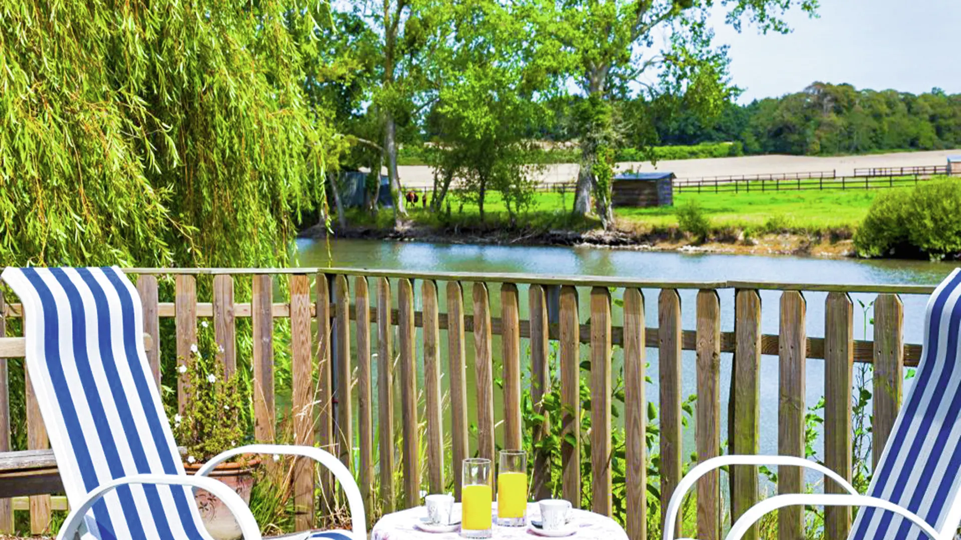 Terrasse Château du Colombier