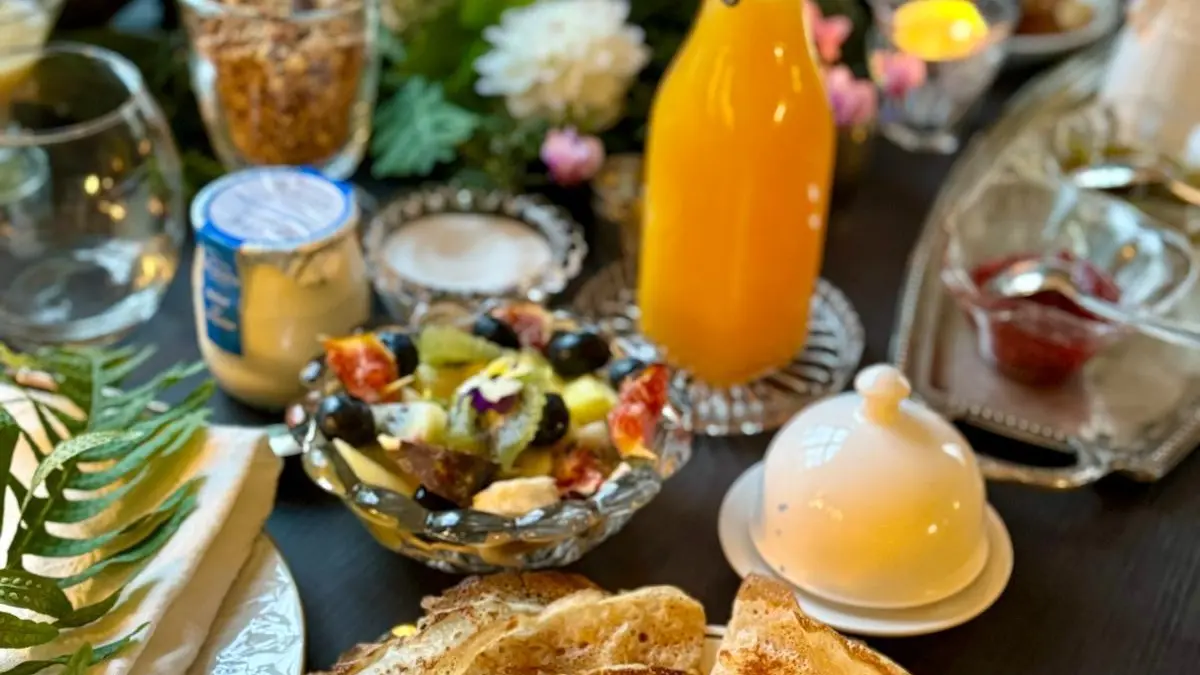 Chambres d'hôtes - Manoir du Val Riant - Saint-Malo - le petit déjeuner