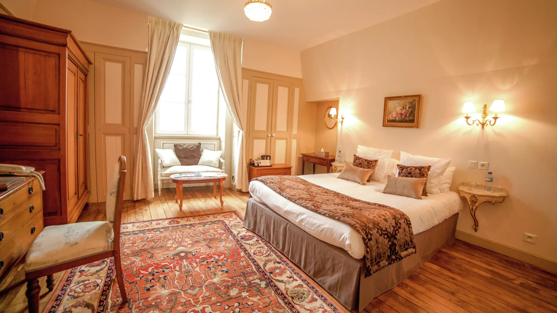 Chambre privilege Château du Colombier