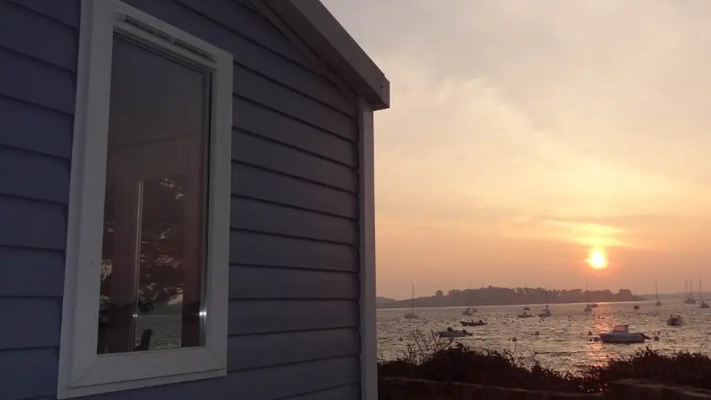 Vue-Coucher-de-Soleil-Camping-Le-Bilouris-Arzon-Presqu'île-de-Rhuys-Golfe-du-Morbihan-Bretagne sud