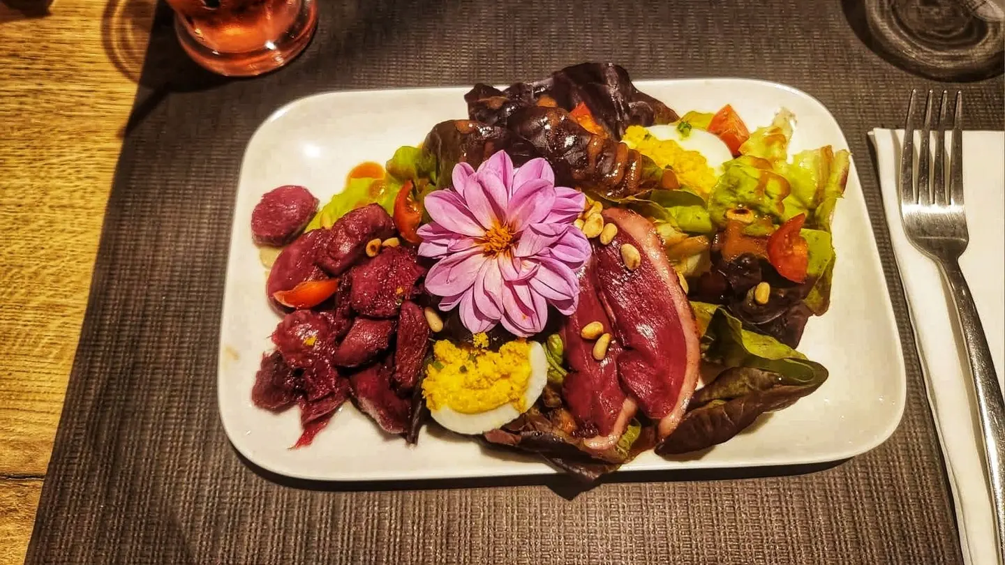 Restaurant les B - Pau - assiette garnie