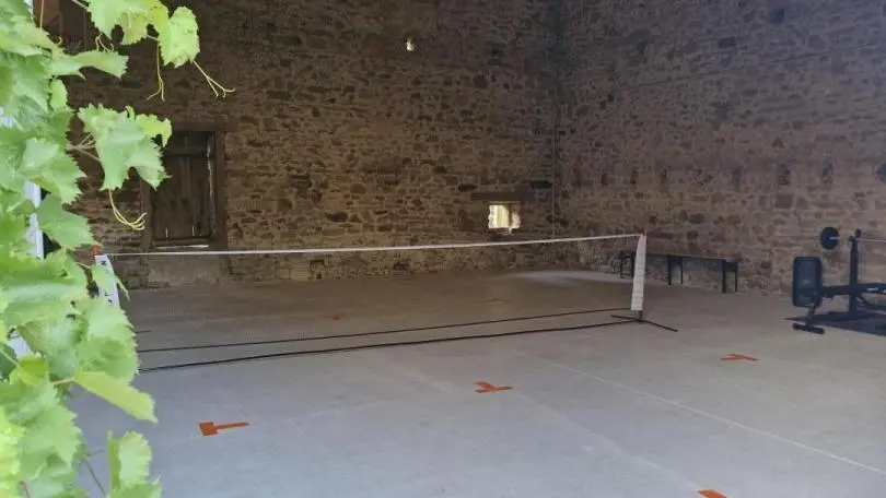 Les Granges du Tais à Ambazac en Haute-Vienne (Nouvelle Aquitaine) - Mini tennis interieur_65