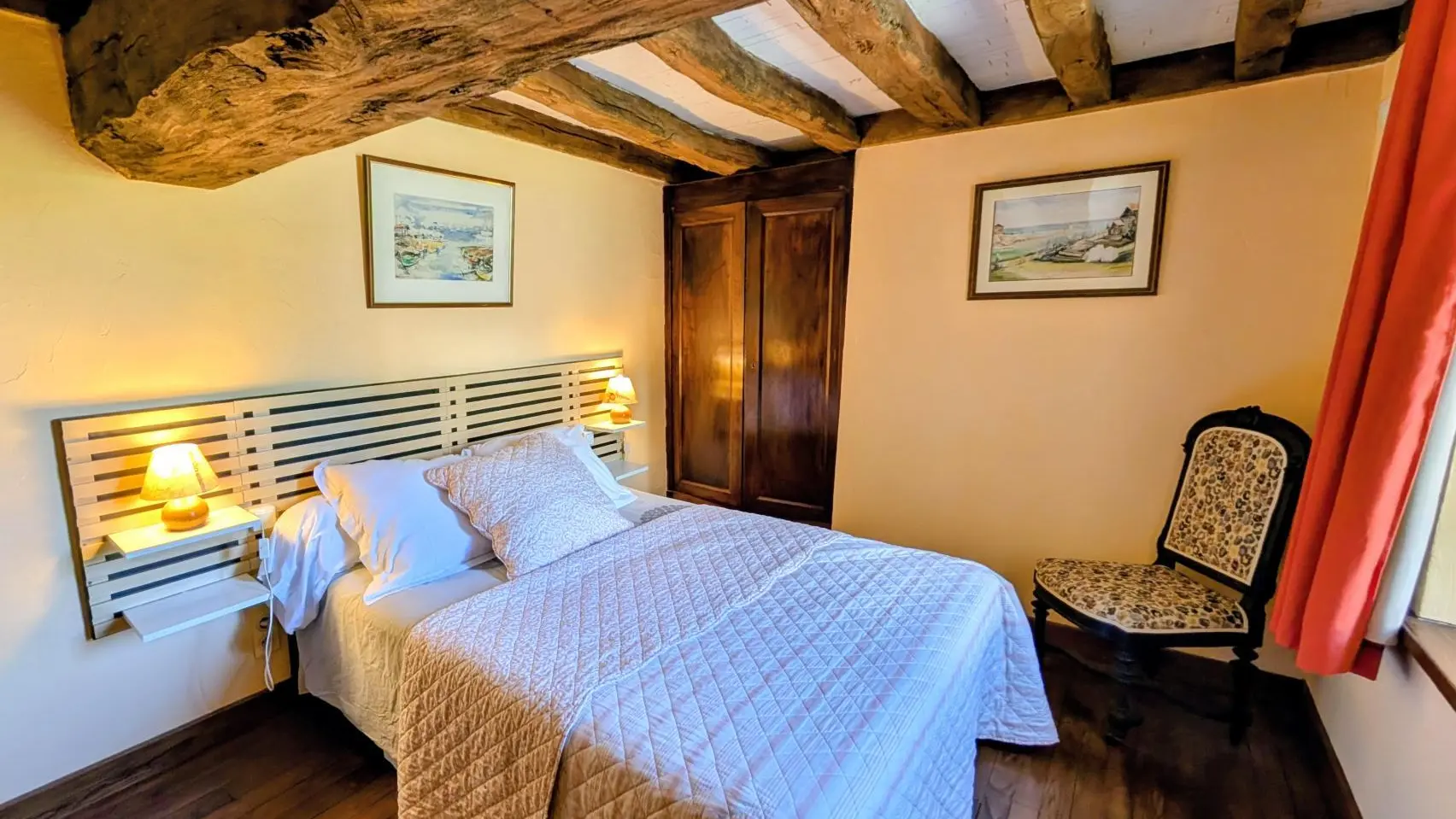 Gite Lavaud à Folles en Haute-Vienne (Nouvelle Aquitaine) - chambre lit 140_22