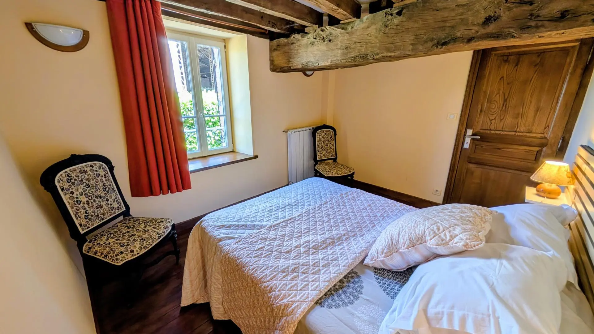 Gite Lavaud à Folles en Haute-Vienne (Nouvelle Aquitaine) - chambre lit 140_23