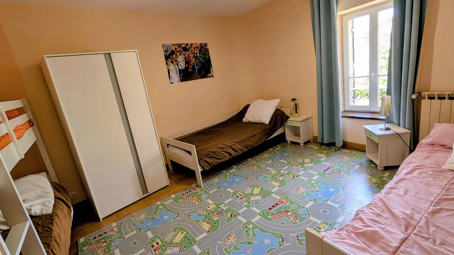 Gite Lavaud à Folles en Haute-Vienne (Nouvelle Aquitaine) - chambre 4 lits_21