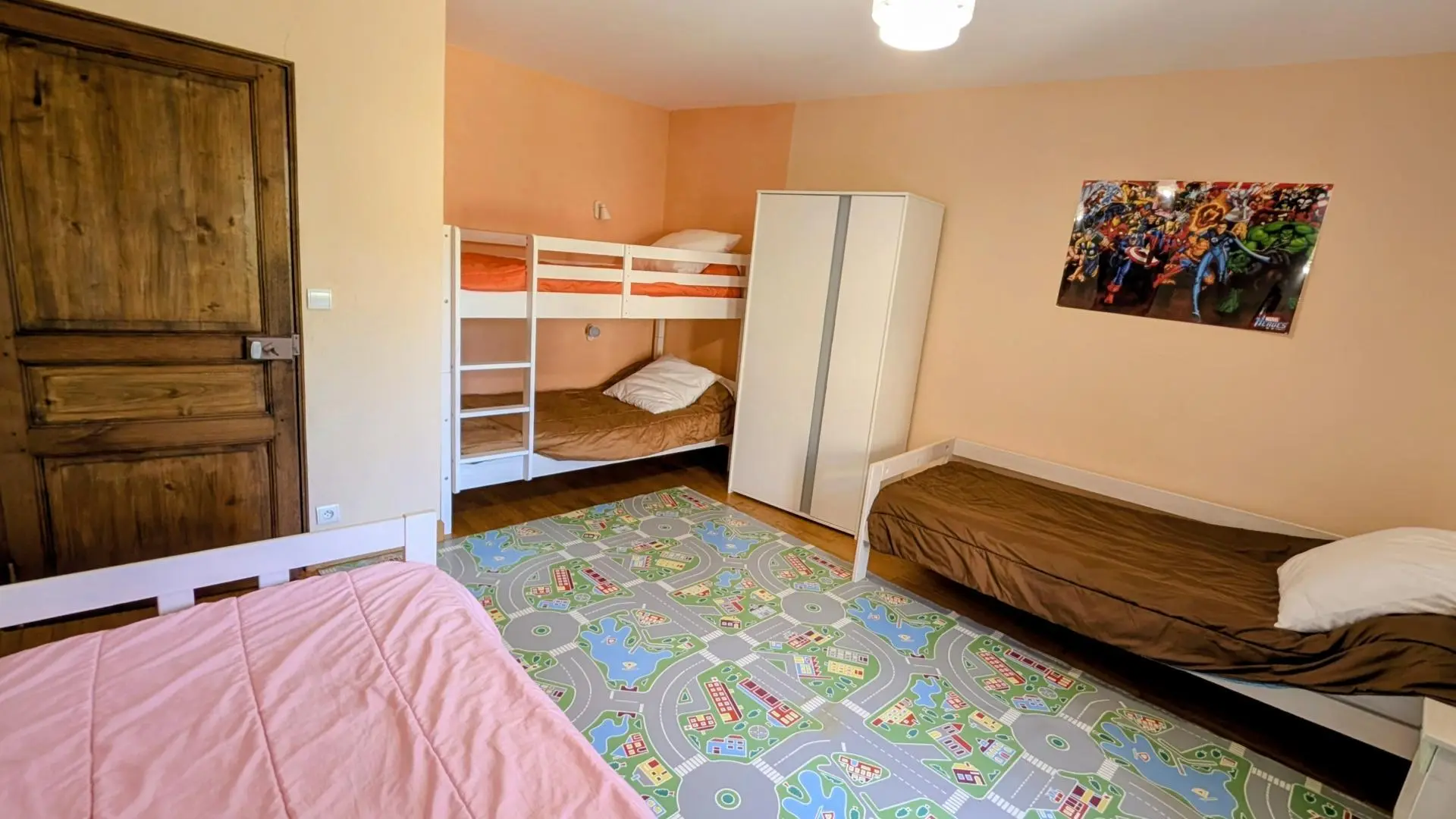 Gite Lavaud à Folles en Haute-Vienne (Nouvelle Aquitaine) - chambre 4 lits_20