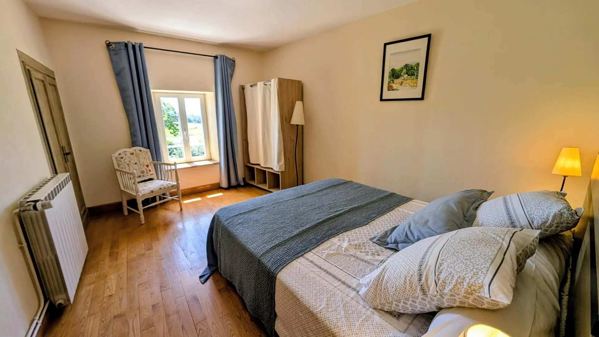 Gite Lavaud à Folles en Haute-Vienne (Nouvelle Aquitaine) - chambre lit 160_24