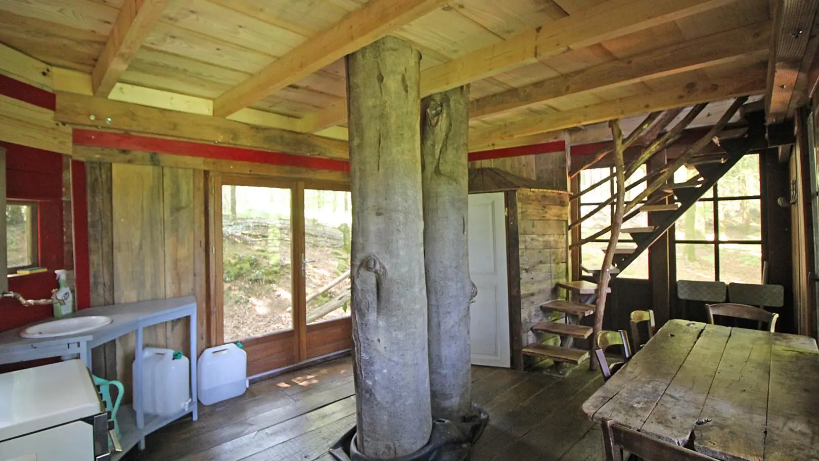 Cabane du Vieux Huraud à Saint Sylvestre en Haute-Vienne (Nouvelle Aquitaine) - grande cabane_8