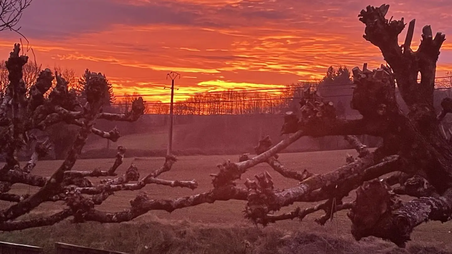 Lever du soleil au gite_28