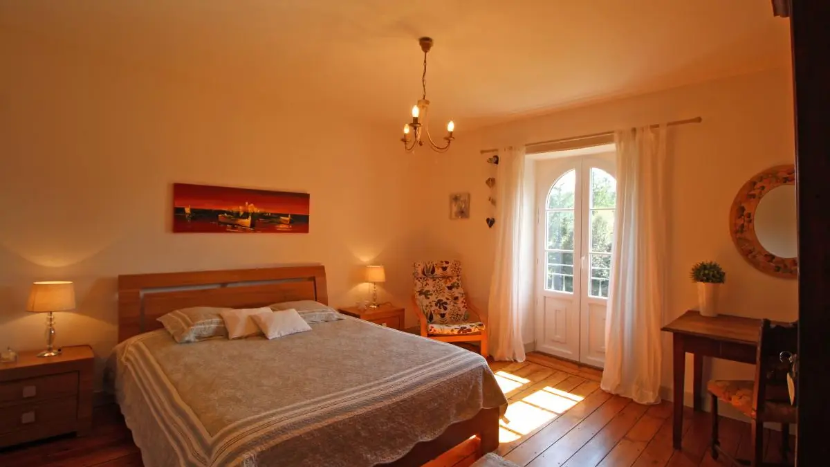 Gite Brenac Jeune à Eymoutiers en Haute-Vienne (Limousin)- chambre 2nd étage Le Gypaête barbu_31