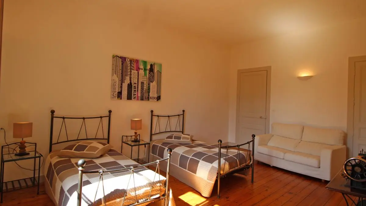 Gite Brenac Jeune à Eymoutiers en Haute-Vienne (Limousin)- chambre 1er étage Safari_25