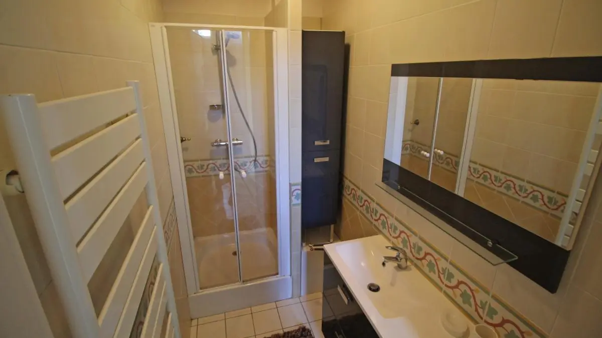 Gite Brenac Jeune à Eymoutiers en Haute-Vienne (Limousin)- salle d'eau du rez-de-chaussée_16