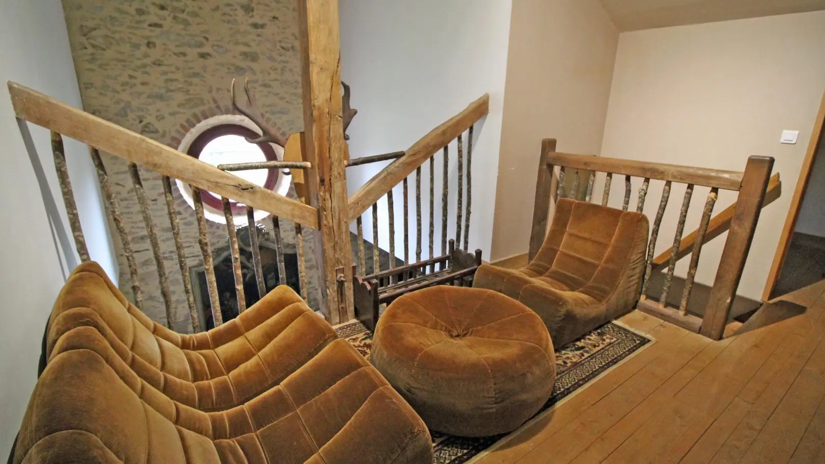 Gite Le Puy Jobert à La Geneytouse  en Haute-Vienne (Nouvelle Aquitaine) - salon 2nd étage_20