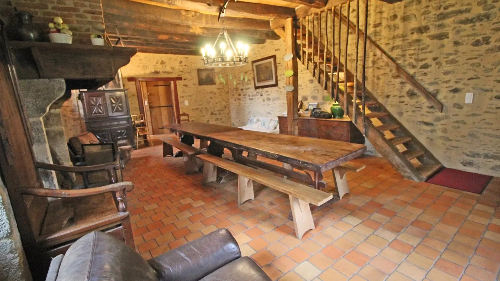 Gite Le Puy Jobert à La Geneytouse  en Haute-Vienne (Nouvelle Aquitaine) - sejour rez de chaussee_6