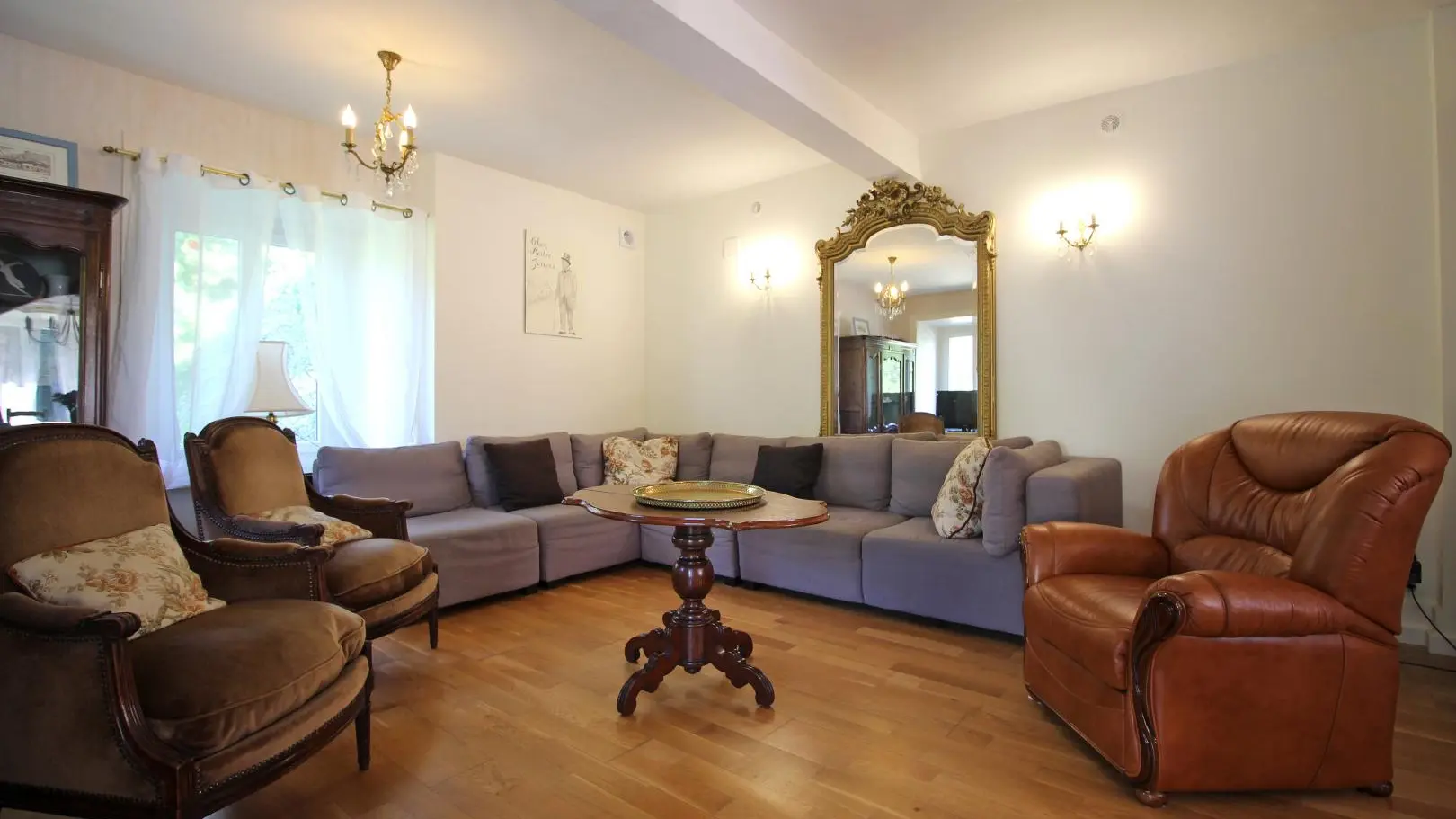 Gite Chez Maitre Jacques à Saint Léonard De Noblat en Haute-Vienne (Limousin en Nouvelle Aquitaine).Salon._4