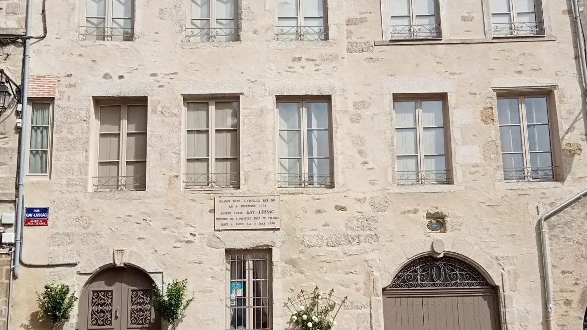La Maison de Gay Lussac à Saint Léonard de Noblat en Haute Vienne(Nouvelle Aquitaine)_1