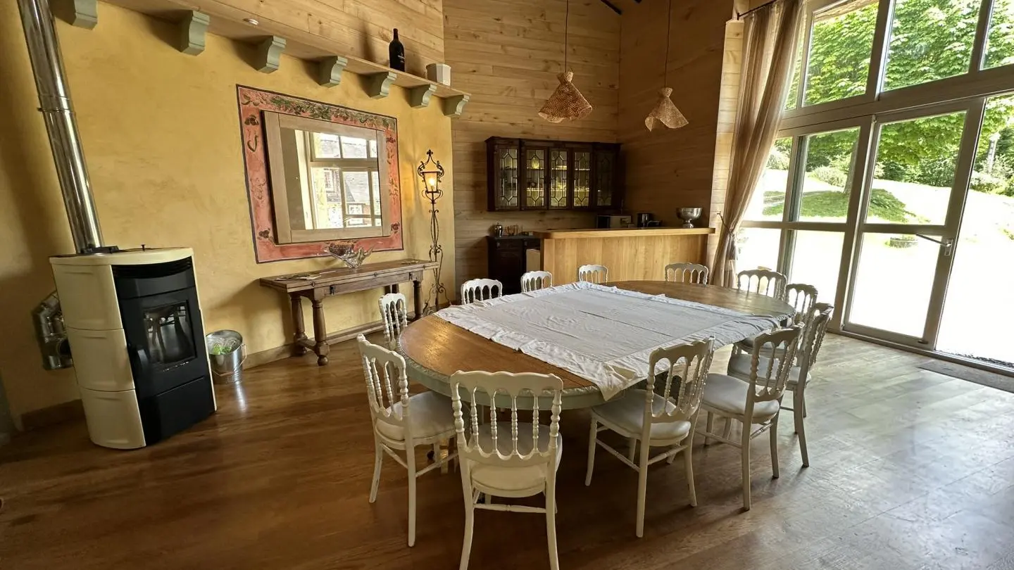 Gite Le Moulin à Nexon en Haute-Vienne (Nouvelle-Aquitaine - Limousin) - salle de réception en option_49