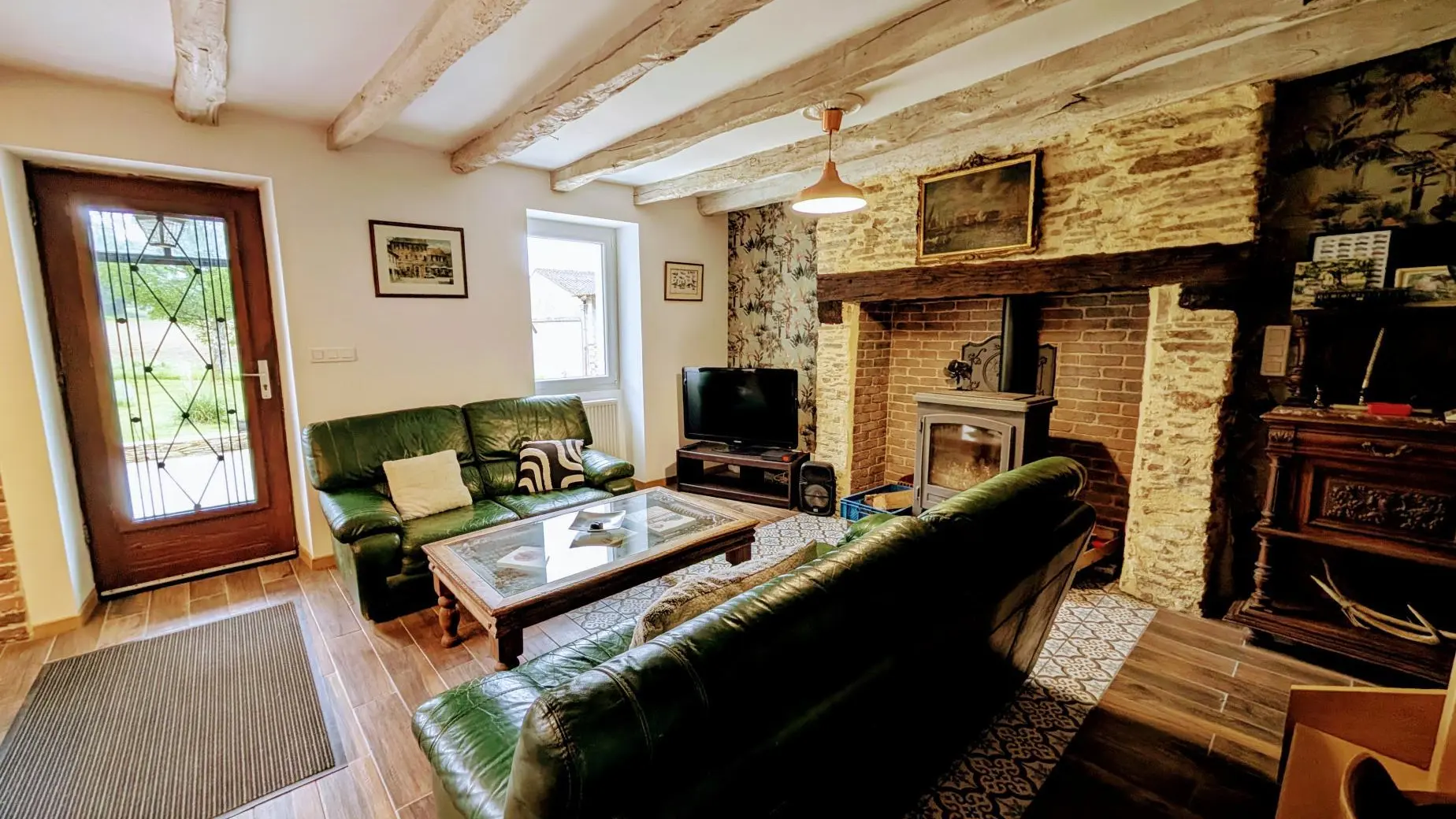 Gite du Clos du Got à Saint Yrieix La Perche en Haute-Vienne - la chambre de l'étage_8
