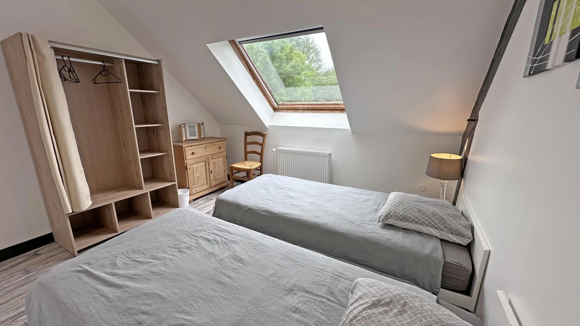 Gîte de la Châtaigneraie à Saint Yrieix La Perche en Haute-Vienne (Nouvelle Aquitaine) - chambre 1 - version lits simples_33