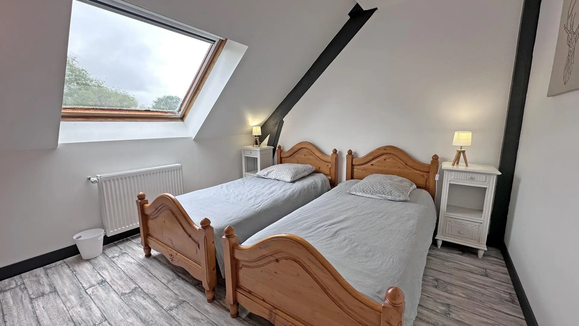 Gîte de la Châtaigneraie à Saint Yrieix La Perche en Haute-Vienne (Nouvelle Aquitaine) - chambre 3 - version lits simples_50