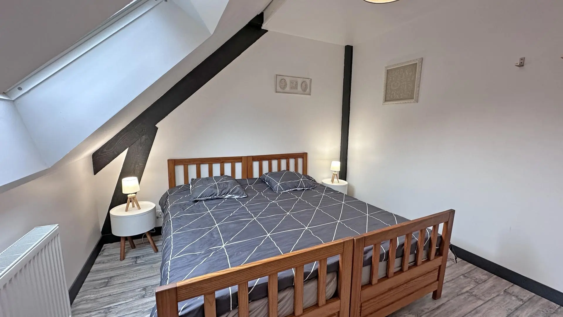 Gîte de la Châtaigneraie à Saint Yrieix La Perche en Haute-Vienne (Nouvelle Aquitaine) - chambre 2 - version lits rapprochés_37