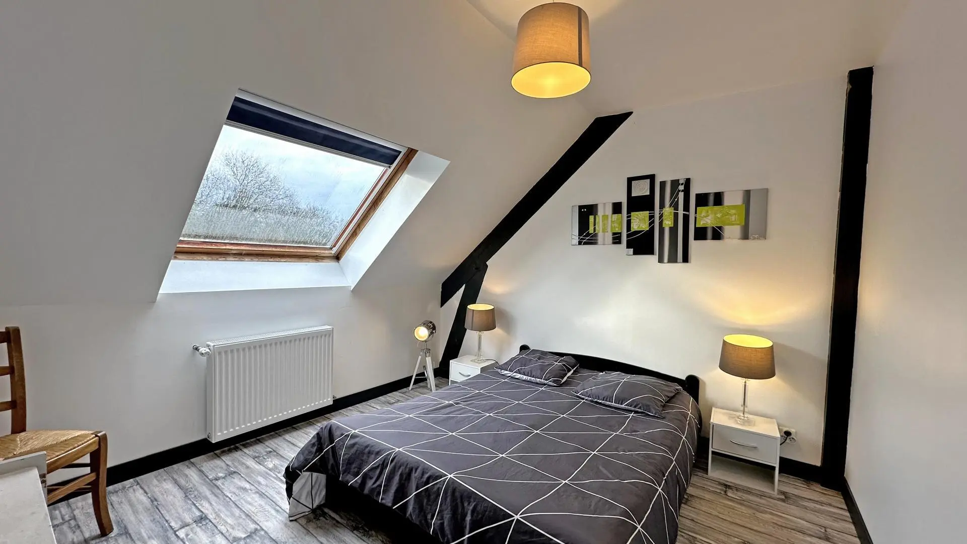 Gîte de la Châtaigneraie à Saint Yrieix La Perche en Haute-Vienne (Nouvelle Aquitaine) - chambre 1_22