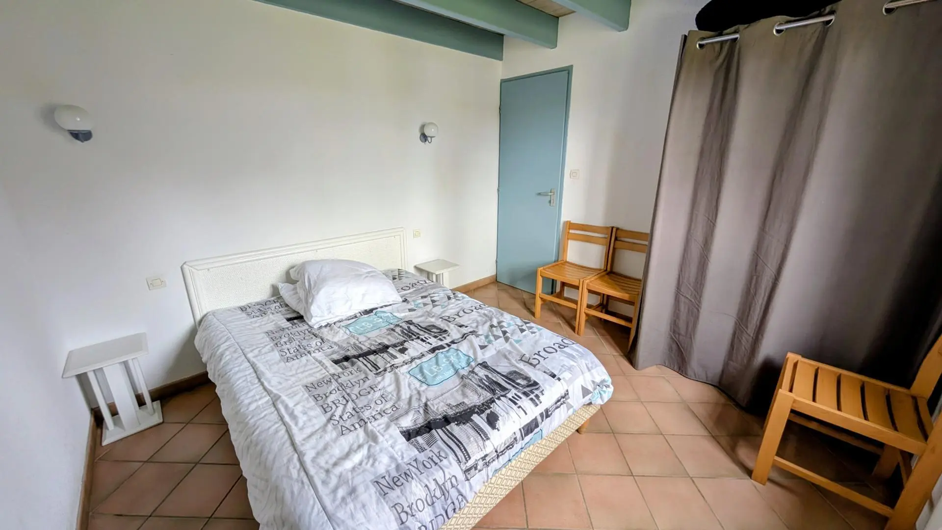 Gite Royer - Etang de La Roche à Meuzac en Haute-Vienne (Limousin) - chambre rez de chaussée_7
