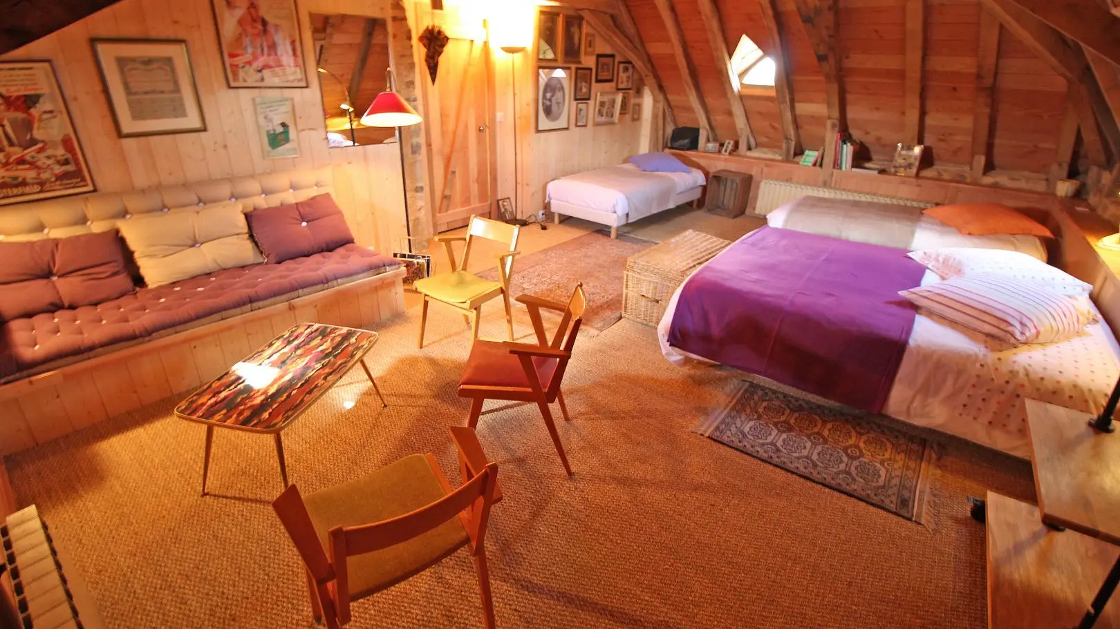 Les Hauts de Fressanges à Vicq sur breuilh - la chambre Grenier_15