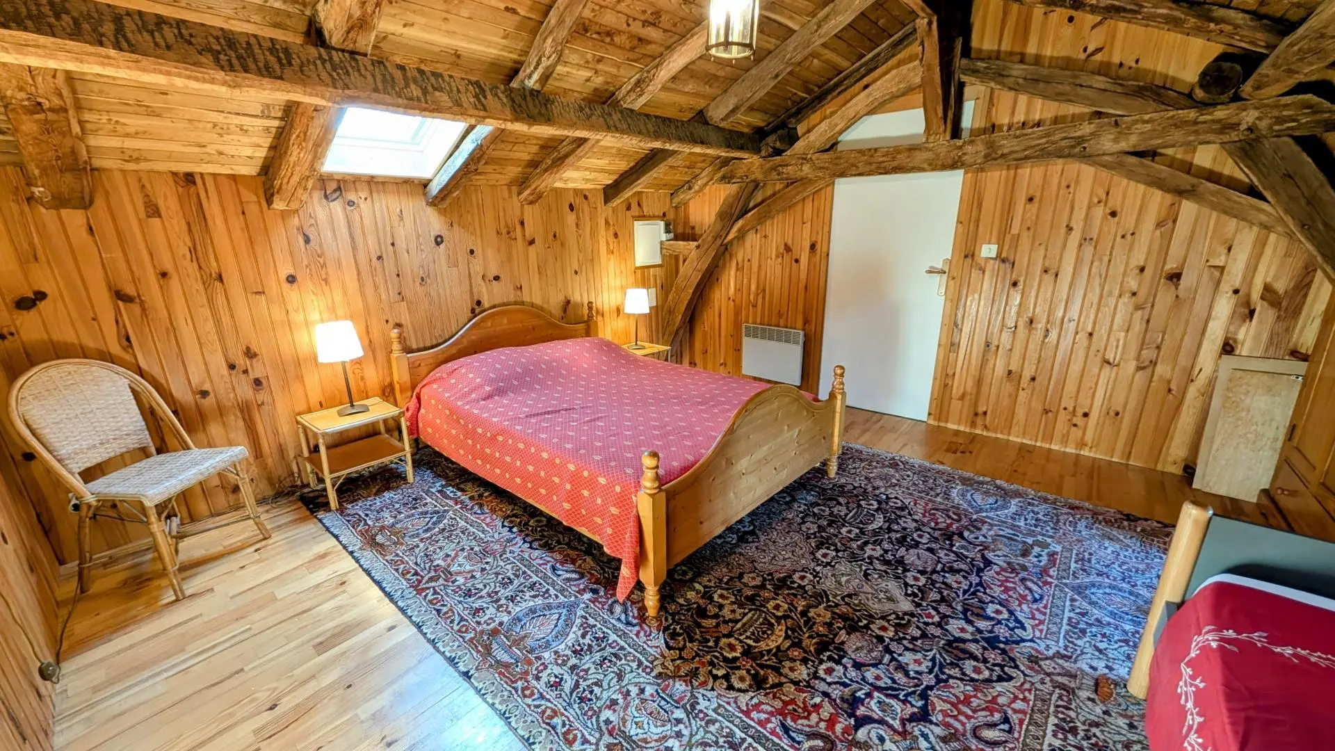 Gite du Canal à Brie, commune de Champagnac La Riviere en Haute-Vienne - chambre 3 étage_13