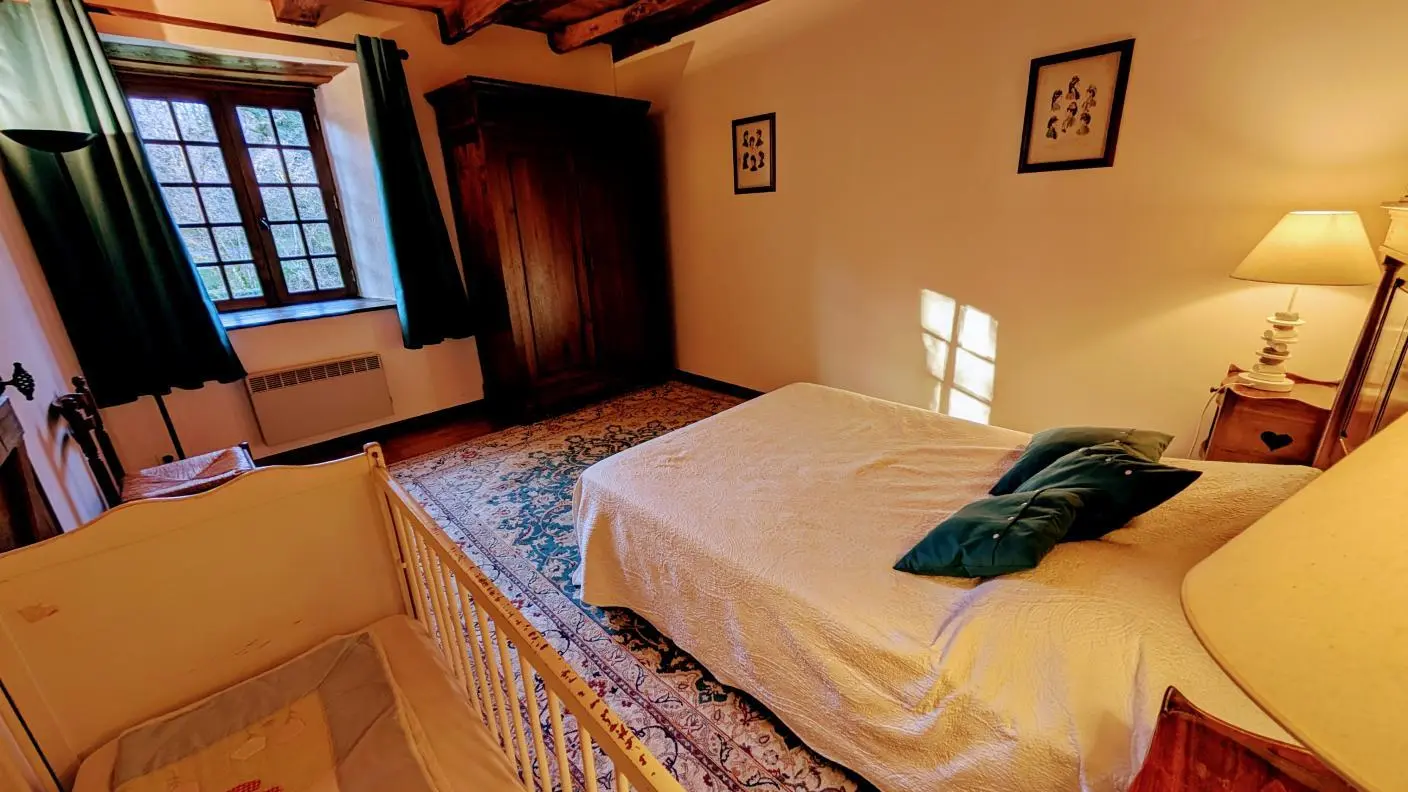 Gite Le Pressoir à Champagnac La Riviere en Haute-Vienne - autre vue chambre 1er étage_11