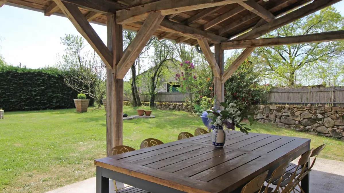Gite  Lascaux à Saint Mathieu en Haute-Vienne (Nouvelle Aquitaine)- terrasse_7