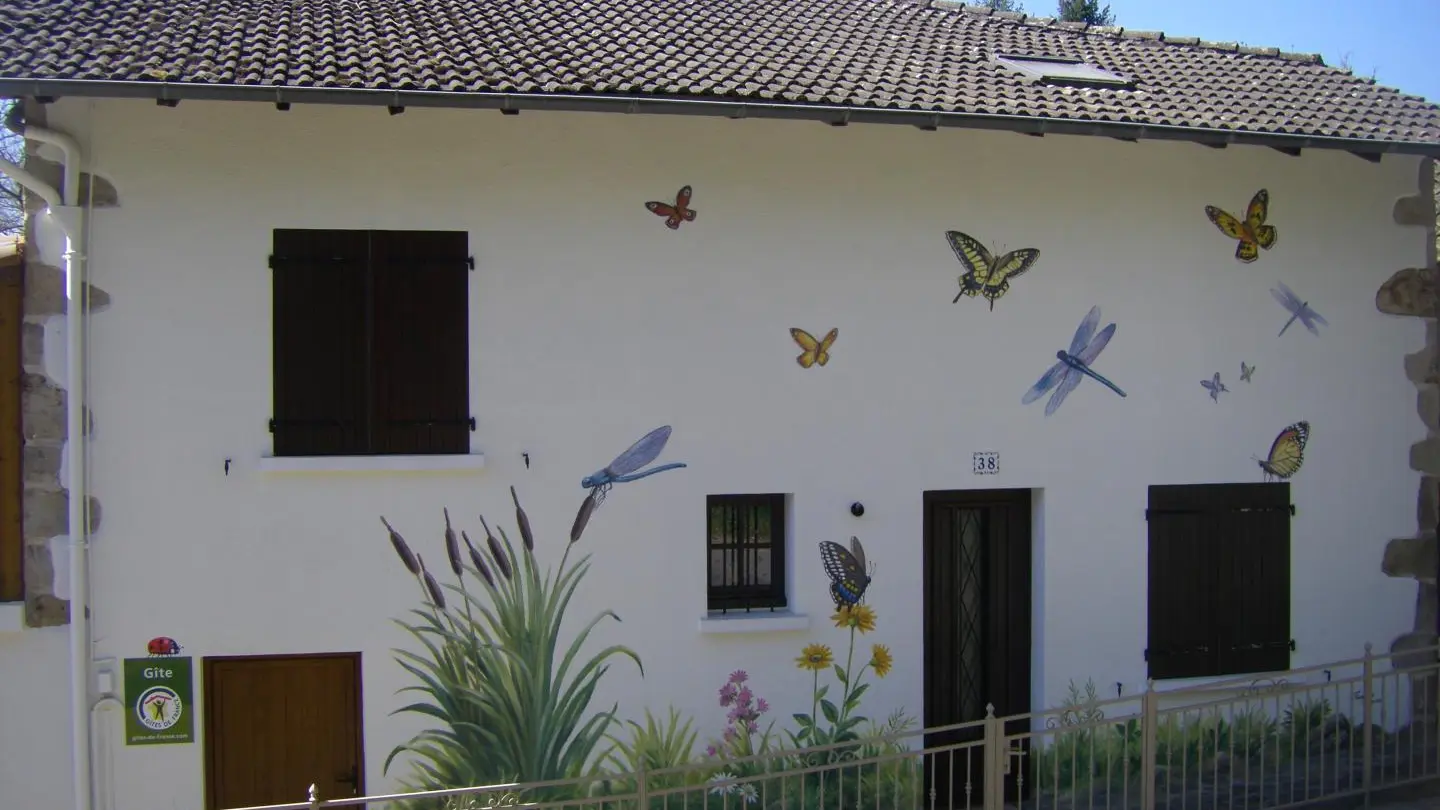 GiteLibellules et papillonsà Saint Laurent Sur Gorre_24