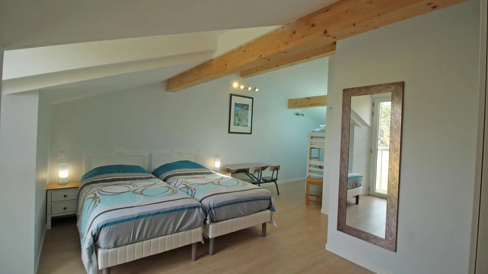 Le gîte de La Maison Neuve à Saint Priest sous Aixe en Haute-Vienne (Nouvelle Aquitaine) - chambre des enfants_27