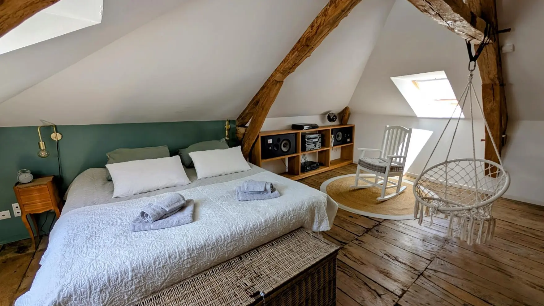 Gîte Les Eglantiers commune de Jourgnac en Haute-Vienne (Limousin) - chambre 2nd_23