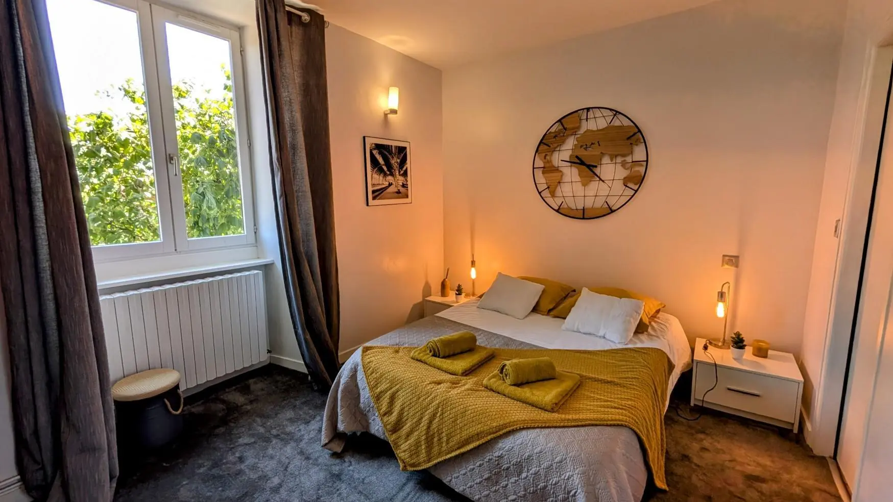 Gîte Les Eglantiers commune de Jourgnac en Haute-Vienne (Limousin) - chambre 1er_19