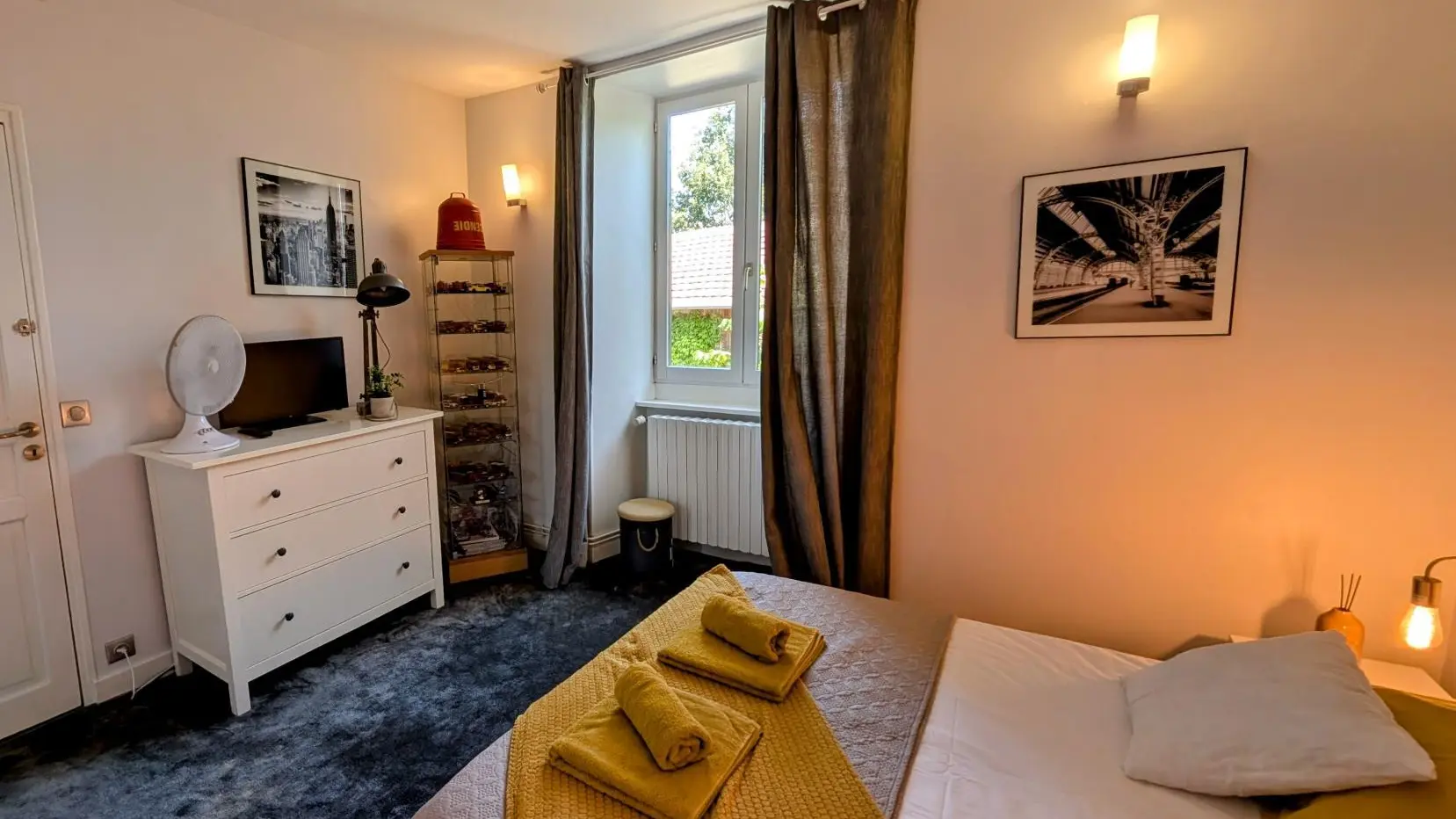 Gîte Les Eglantiers commune de Jourgnac en Haute-Vienne (Limousin) - chambre 1er_19
