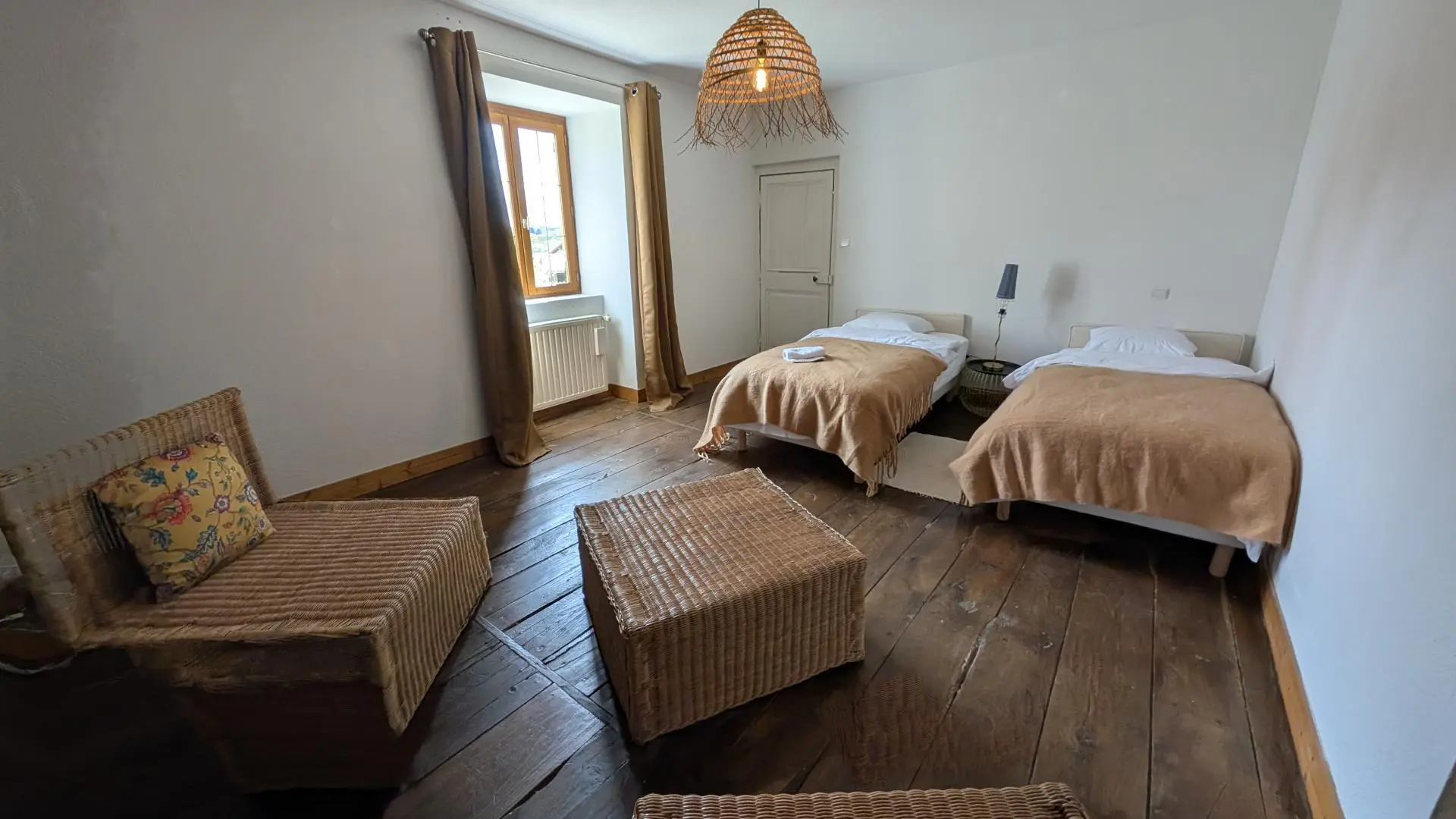 Gite La maison des Hortensias à Saint Gence en Haute-Vienne - chambre 1er étage_7