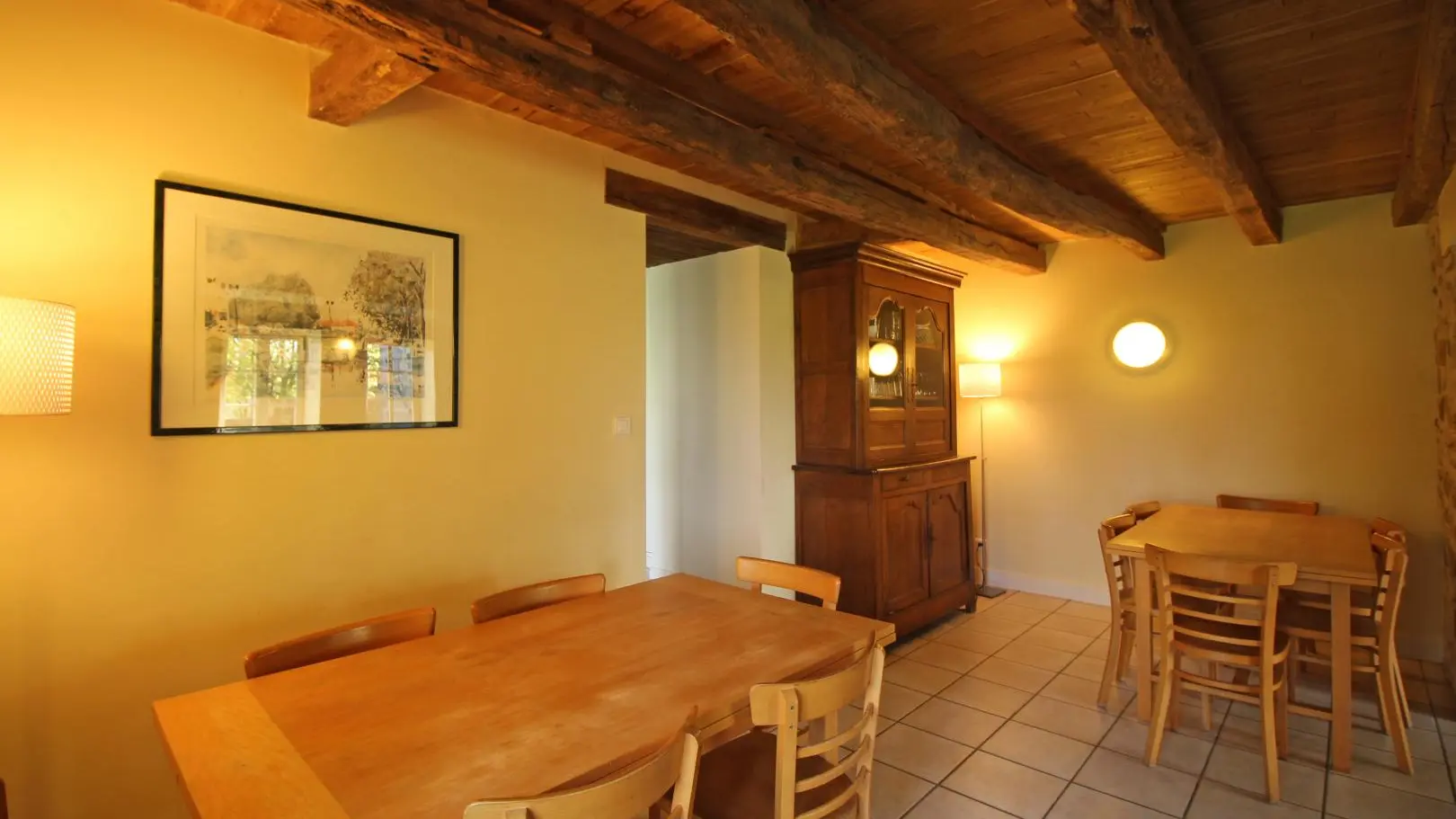 Gite La Maison De Clémence à Berneuil  en Haute-Vienne (Limousin) - coin repas_13