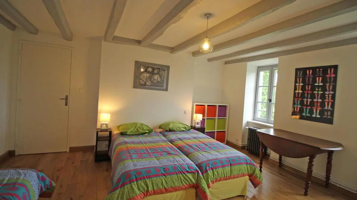 Gite Le Génie de la Forêt à Compreignac en Haute-Vienne (Limousin)- chambre 5_21