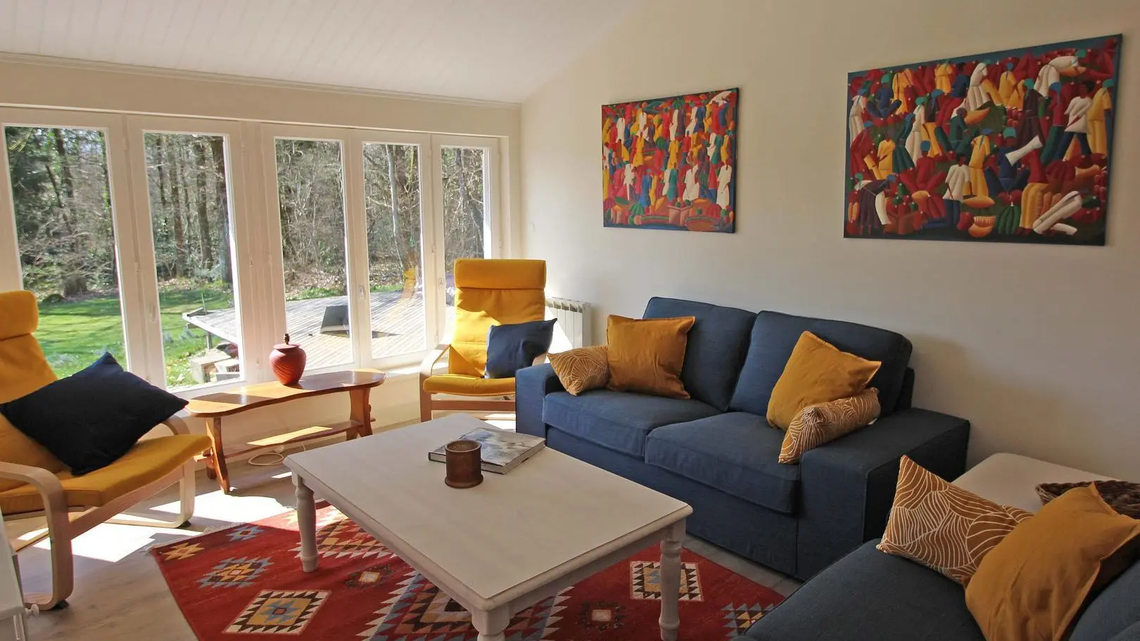 Gite Le Clos des Chênes à La Combe sur la commune de Thouron en Haute-Vienne (Nouvelle-Aquitaine) - le salon_28