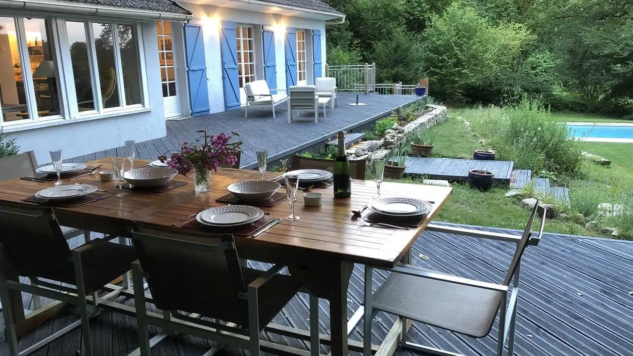 Gite Le Clos des Chênes à La Combe sur la commune de Thouron en Haute-Vienne (Nouvelle-Aquitaine) - Terrasse_4